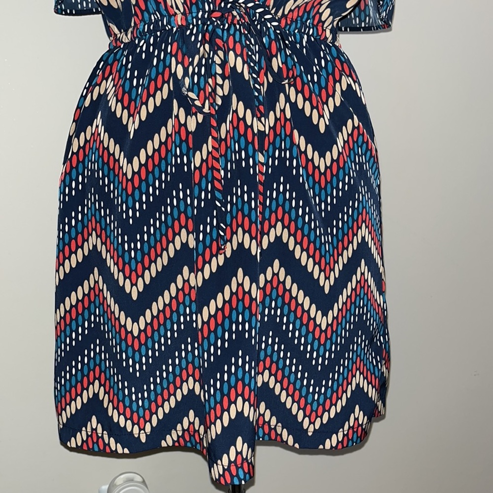 GLAM Ruffled Strap Mini Dress - Picture 4 of 9